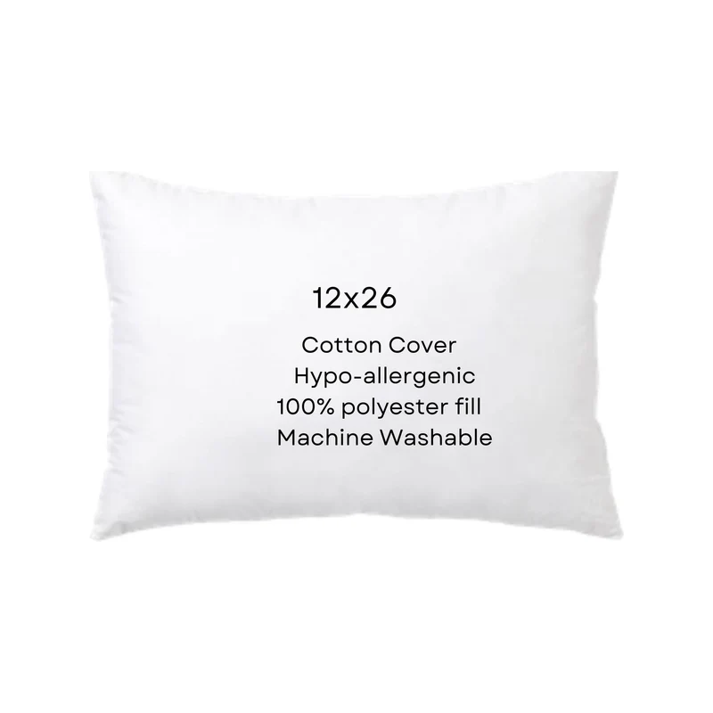 12x26 Lumbar insert Hypoallergenic Inserts