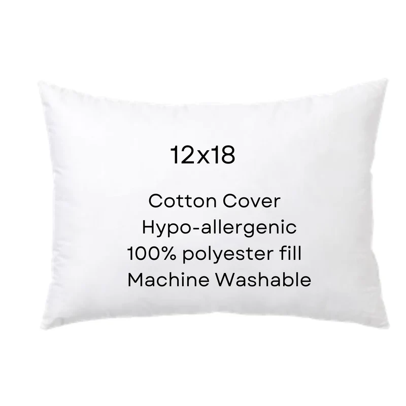 12x18 Lumbar insert Hypoallergenic Inserts