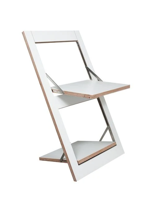 Chaise pliante blanche 75 x 45 cm Fläpps - Ambivalenz