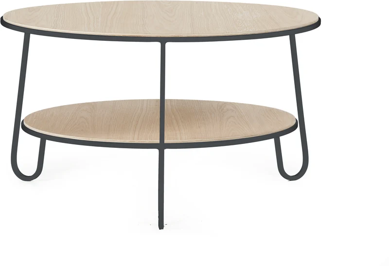 Table basse gris ardoise 70 cm Eugénie - Hartô