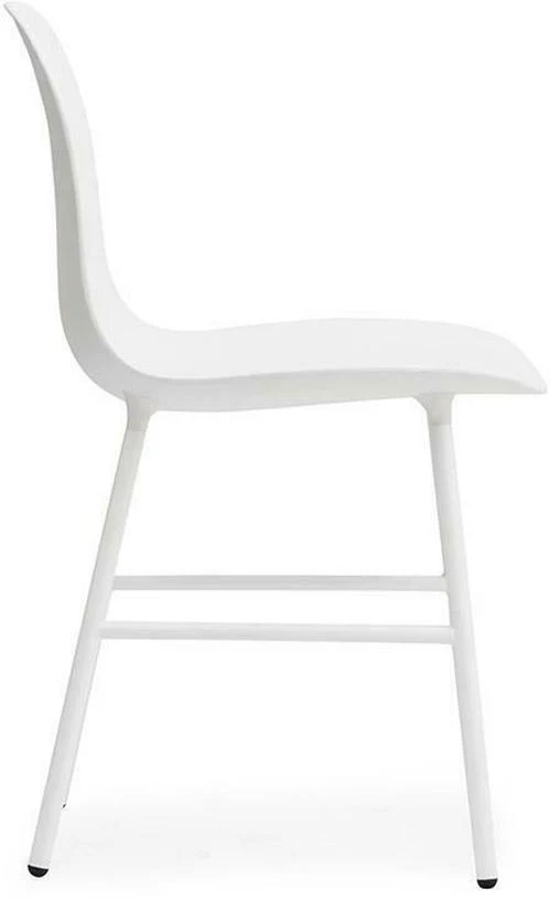 Chaise en acier et pp blanc Form - Normann Copenhagen