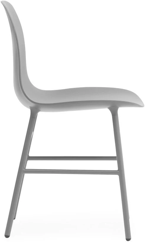 Chaise en acier et pp gris Form - Normann Copenhagen