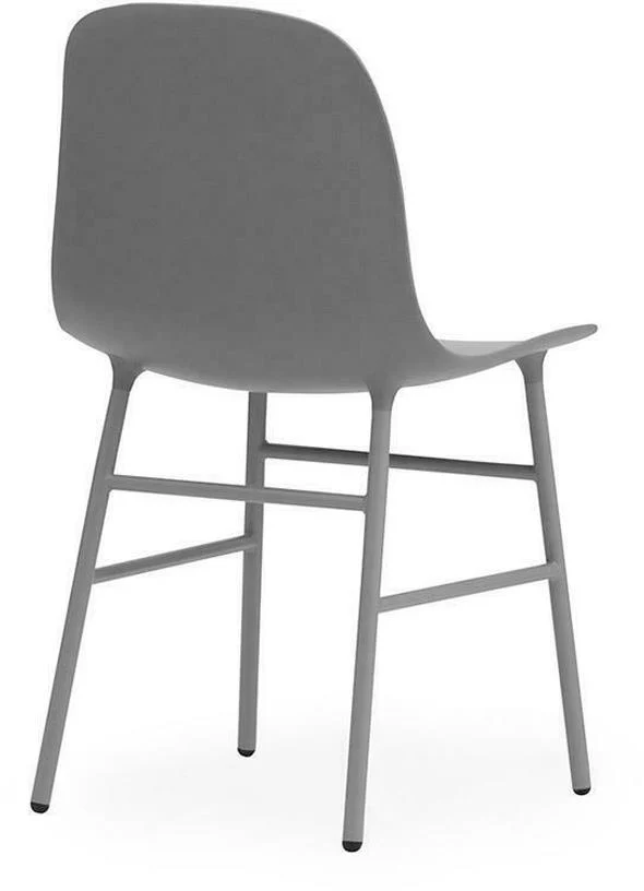 Chaise en acier et pp gris Form - Normann Copenhagen
