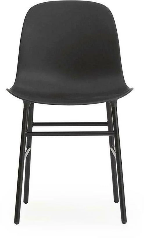Chaise en acier et pp noir Form - Normann Copenhagen