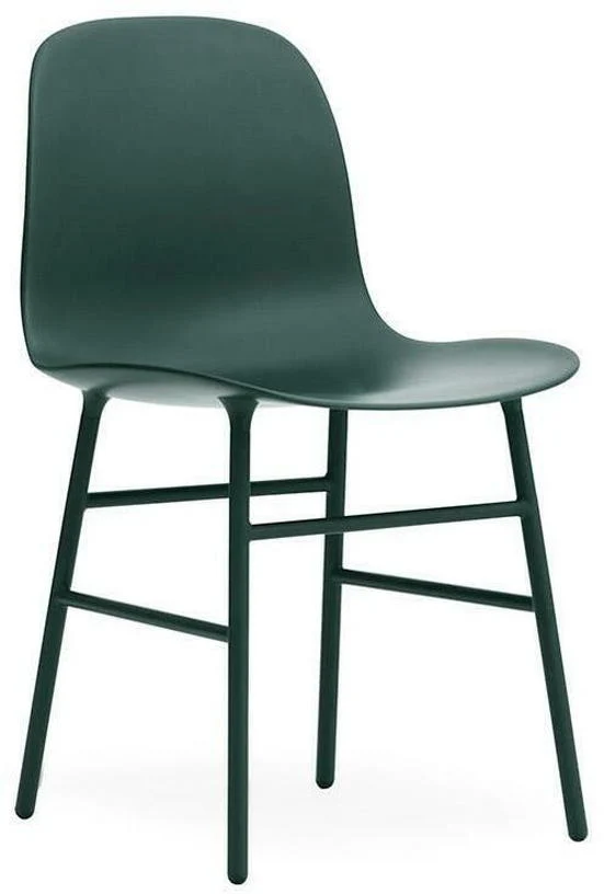 Chaise en acier et pp vert Form - Normann Copenhagen