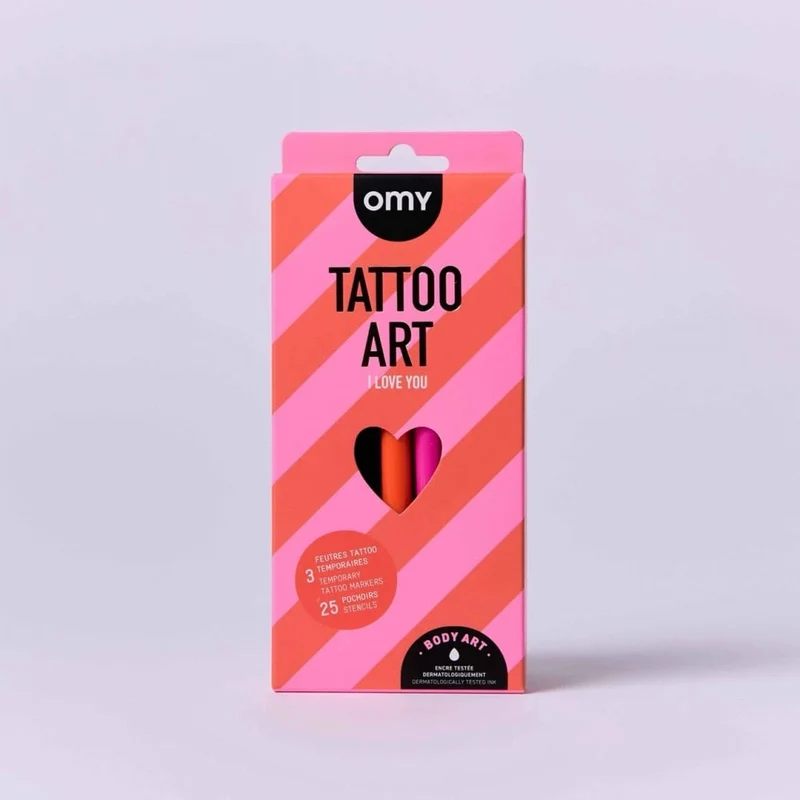 TATTOO ART PEN SET - LOVE