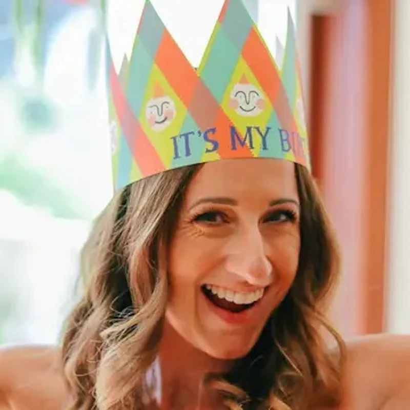 IT'S MY BIRTHDAY PARTY HAT CARD