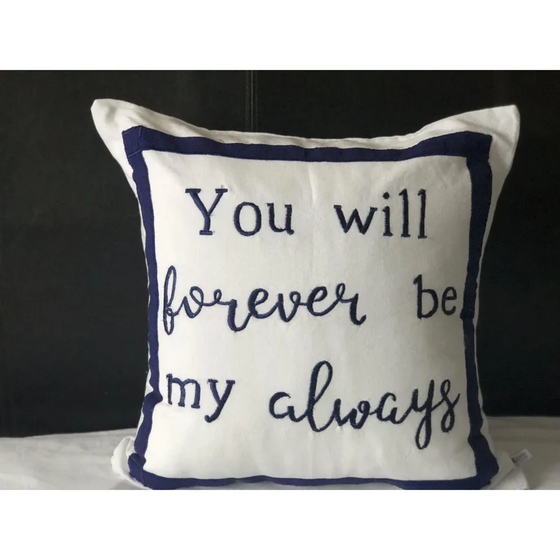 Wedding Gift, Throw Pillows with Words