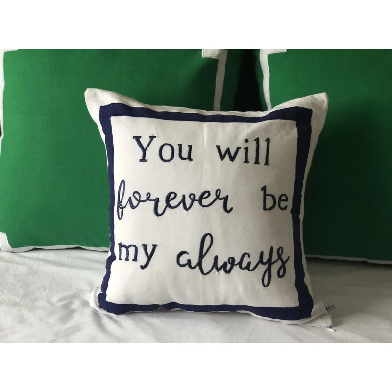 Wedding Gift, Throw Pillows with Words