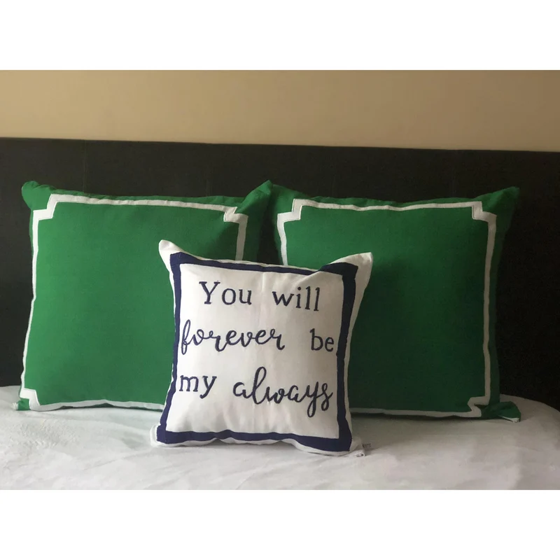 Wedding Gift, Throw Pillows with Words