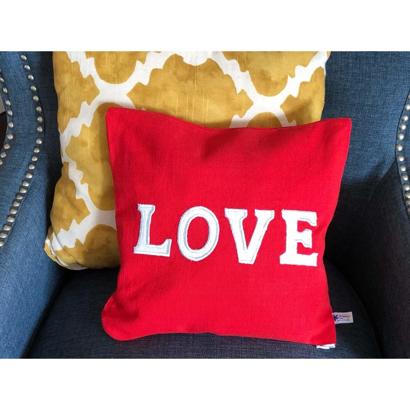 Love Pillow Covers, Alphabet Pillows, Sofa Love Pillows, Personalized Pillows