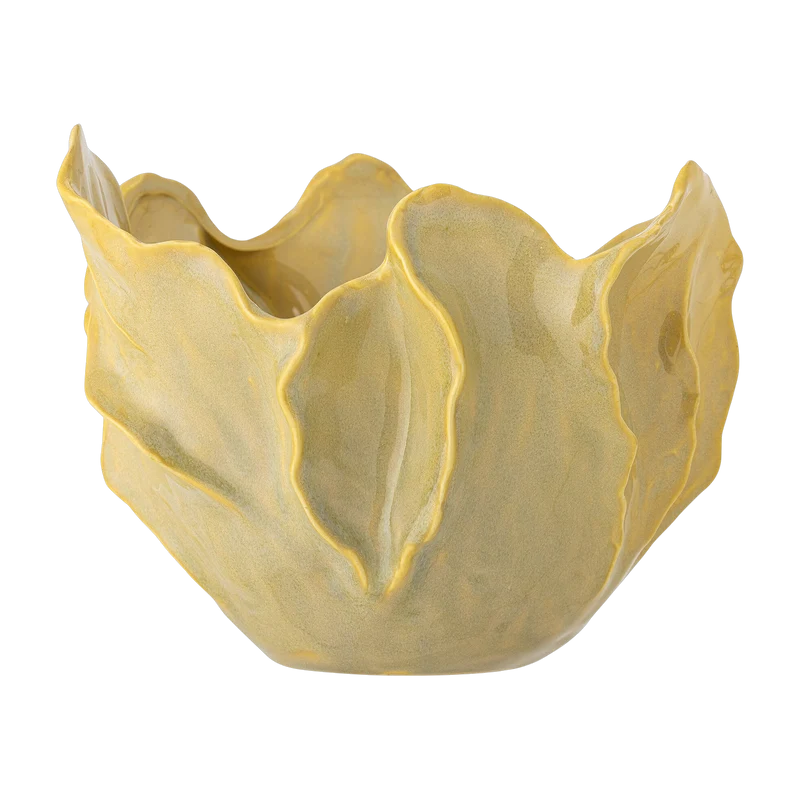 Bol en grès jaune 25x18cm Bastien - Bloomingville