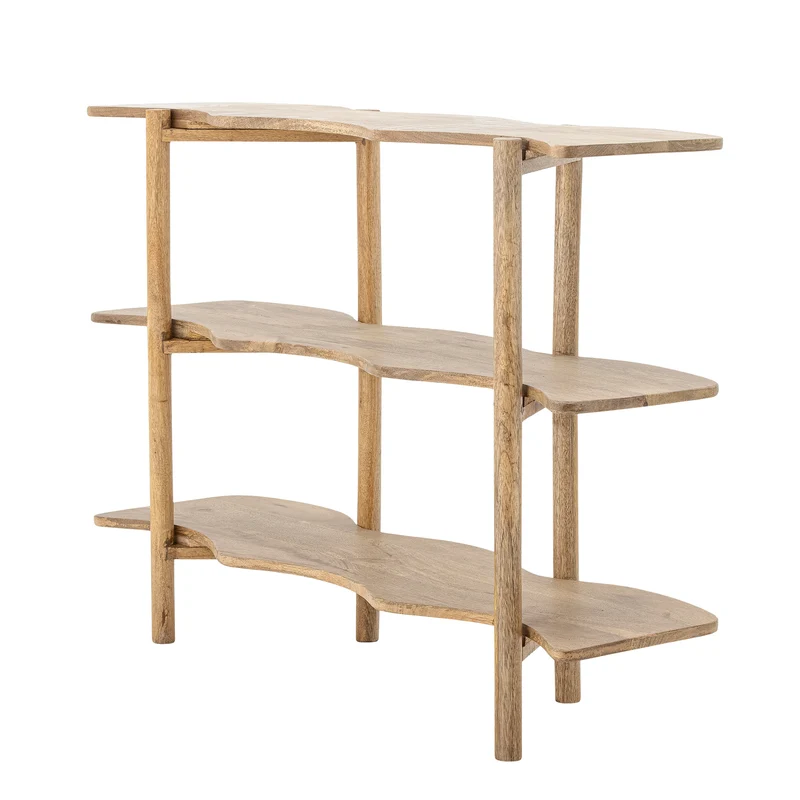Bibliothèque en bois de manguier naturel L110xH80xW30 cm Rivoli - Bloomingville