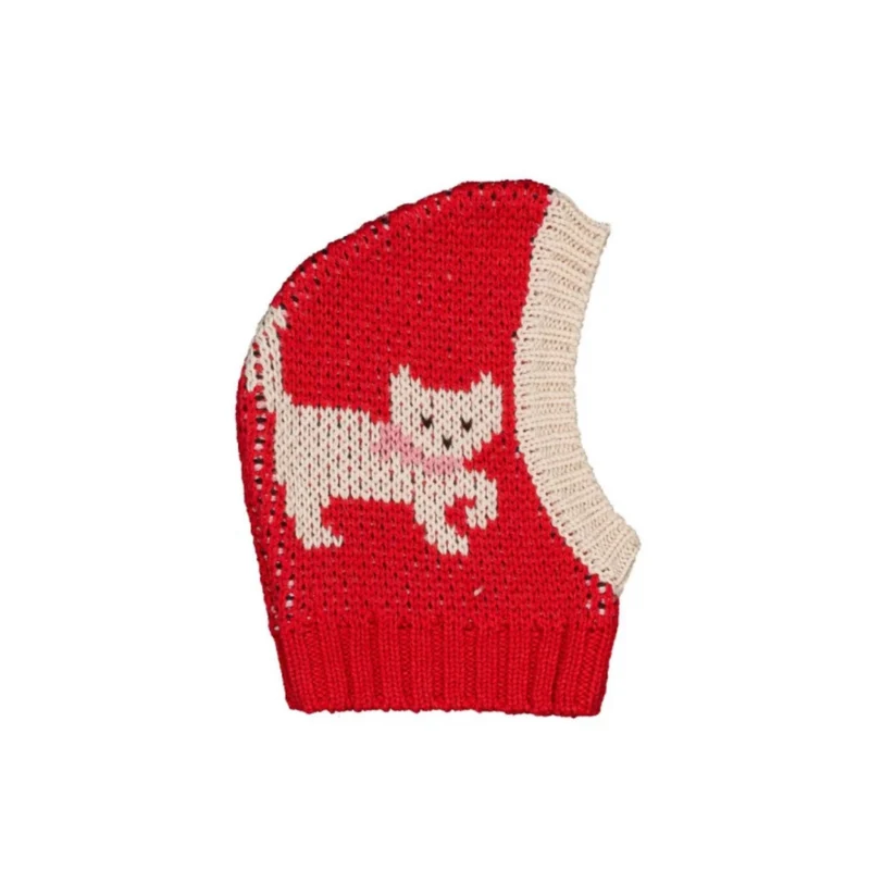 PINGUIN KNITTED BABY HOOD - KITTY