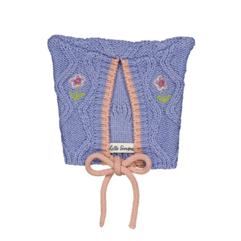 MICHY BABY HAT - CABLE KNIT CAT EAR BEANIE