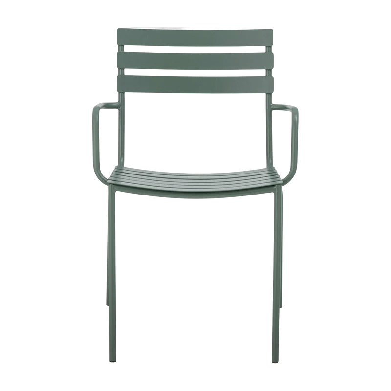 Chaise de salle à manger Monsi Métal galvanisé Vert - Bloomingville