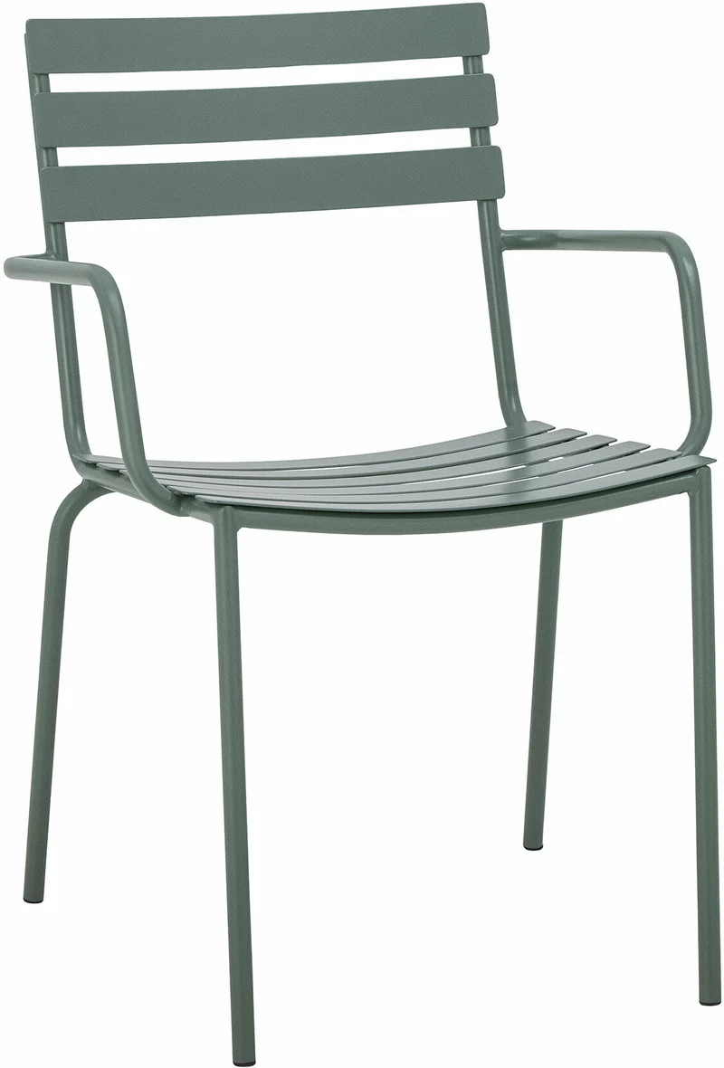 Chaise de salle à manger Monsi Métal galvanisé Vert - Bloomingville