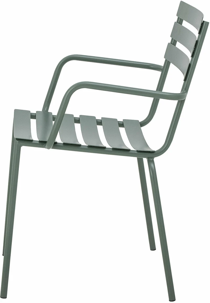 Chaise de salle à manger Monsi Métal galvanisé Vert - Bloomingville
