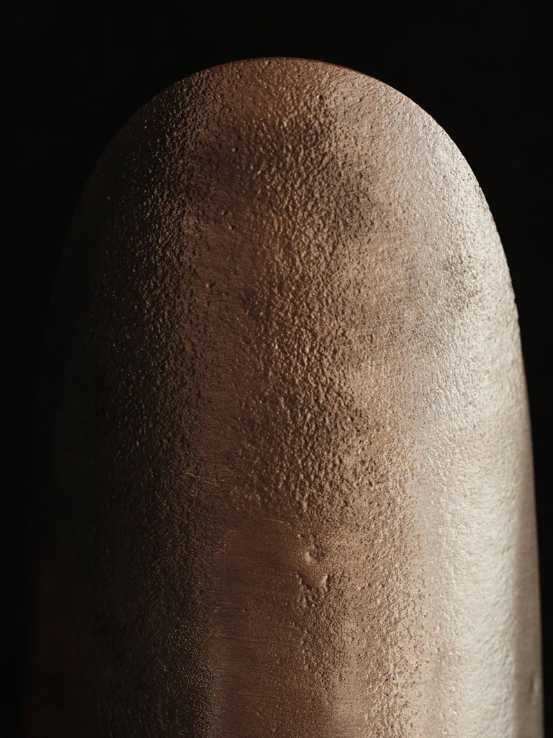 Bougeoir sur pied en aluminium moulé recyclé Agapé - Ferm Living