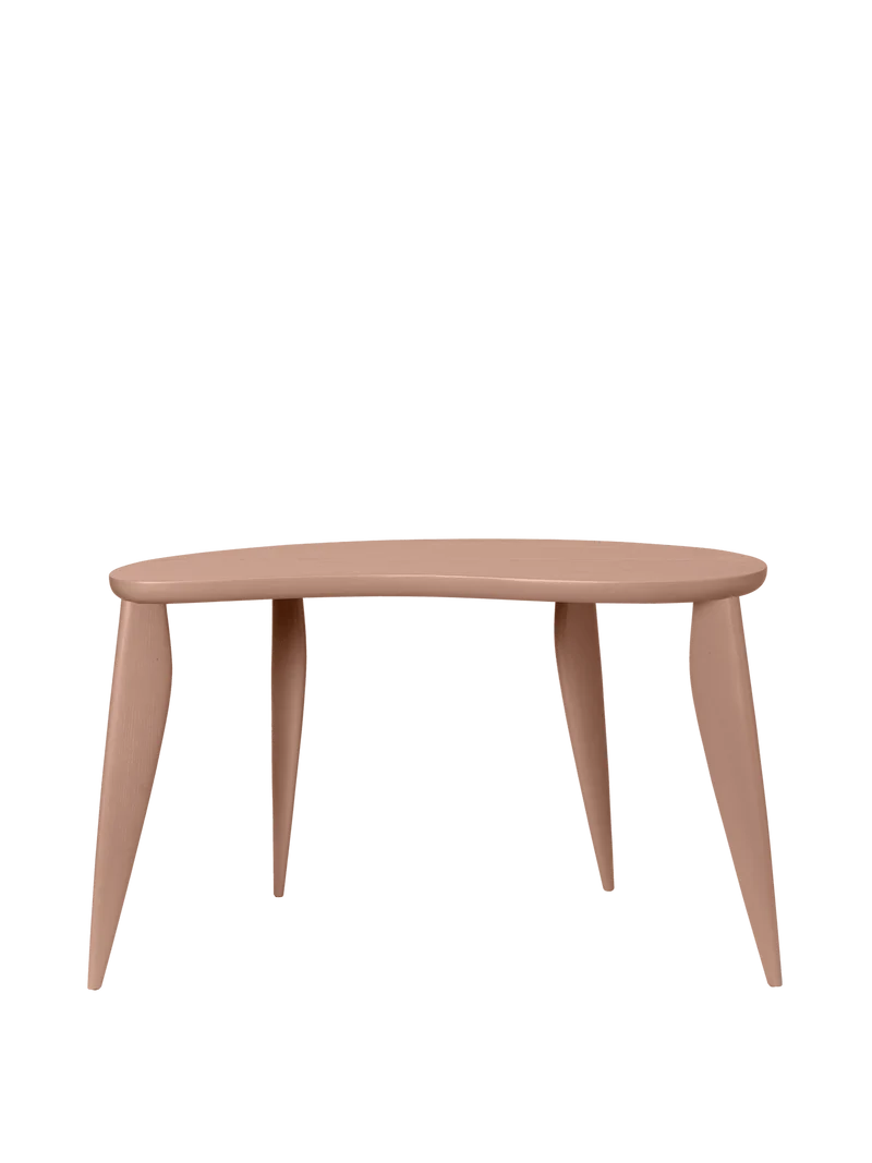 Bureau pour enfant en frêne rose 79 x 40,5 x 48 cm Feve - Ferm Living