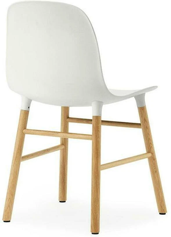 Chaise en chêne naturel et pp blanc Form - Normann Copenhagen