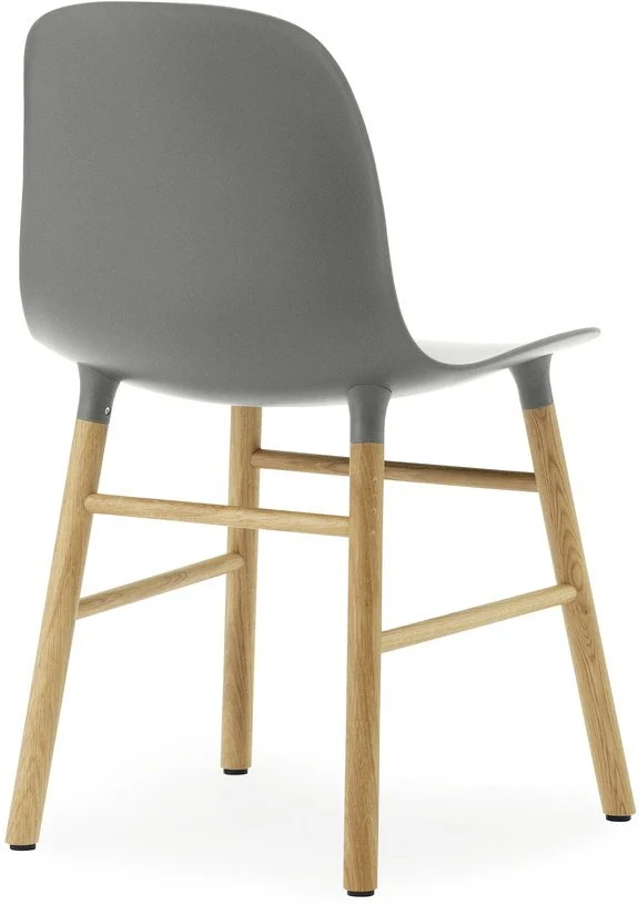 Chaise en chêne naturel et pp gris Form - Normann Copenhagen