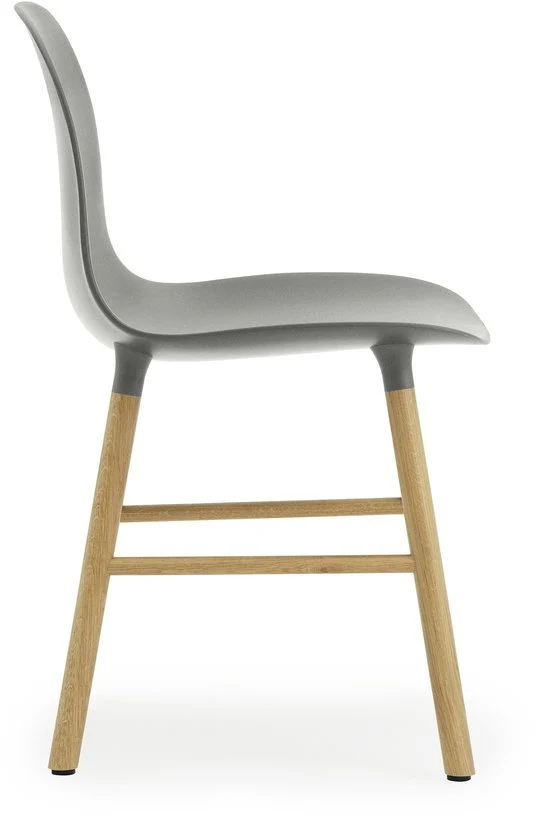 Chaise en chêne naturel et pp gris Form - Normann Copenhagen
