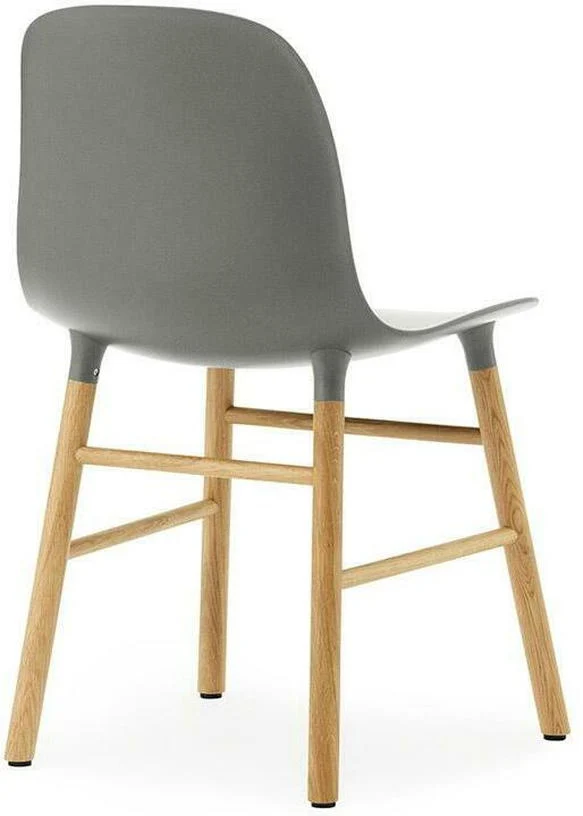 Chaise en chêne naturel et pp gris Form - Normann Copenhagen