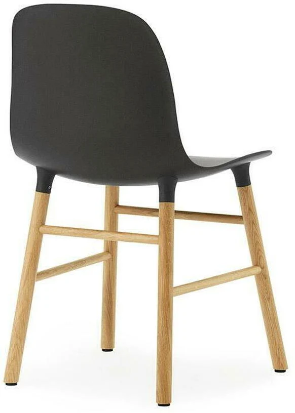 Chaise en chêne naturel et pp noir Form - Normann Copenhagen