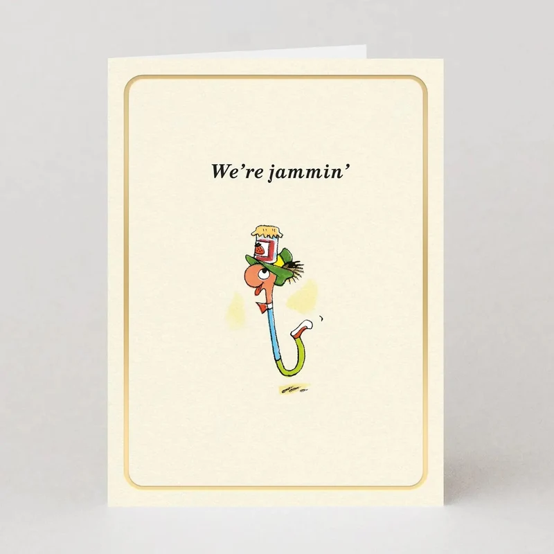 RICHARD SCARRY WE'RE JAMMIN' MINI CARD