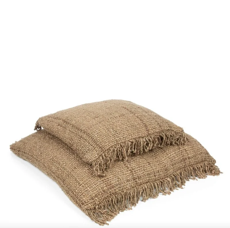 Housse de coussin 60 x 60 cm brun Oh My Gee - Bazar Bizar