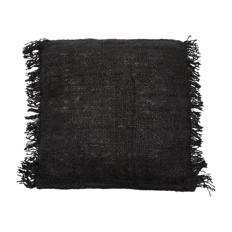 Housse de coussin 60 x 60 cm noir marine Oh My Gee - Bazar Bizar