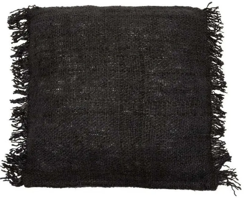 Housse de coussin 60 x 60 cm noir marine Oh My Gee - Bazar Bizar
