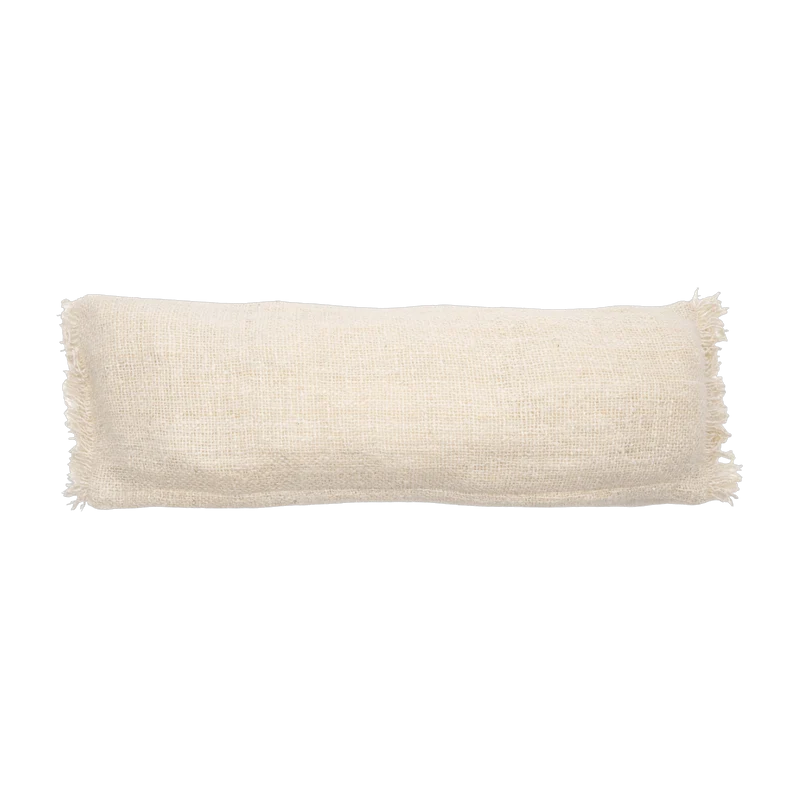Housse de coussin 35 x 100 cm crème Oh My Gee - Bazar Bizar
