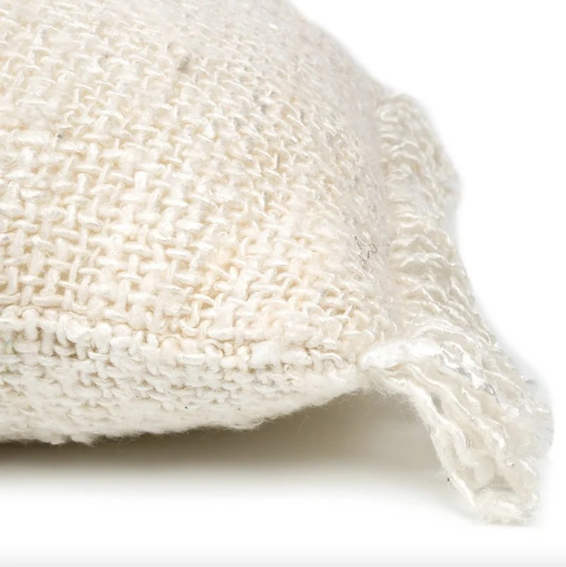 Housse de coussin 35 x 100 cm crème Oh My Gee - Bazar Bizar