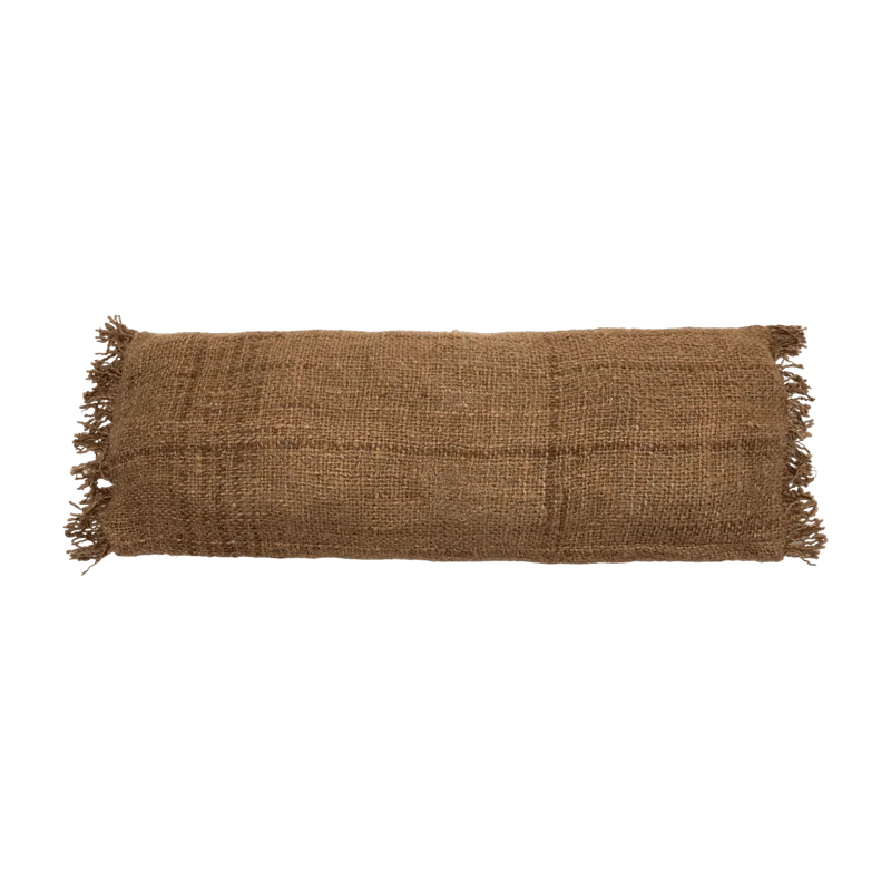 Housse de coussin 35 x 100 cm brun Oh My Gee - Bazar Bizar