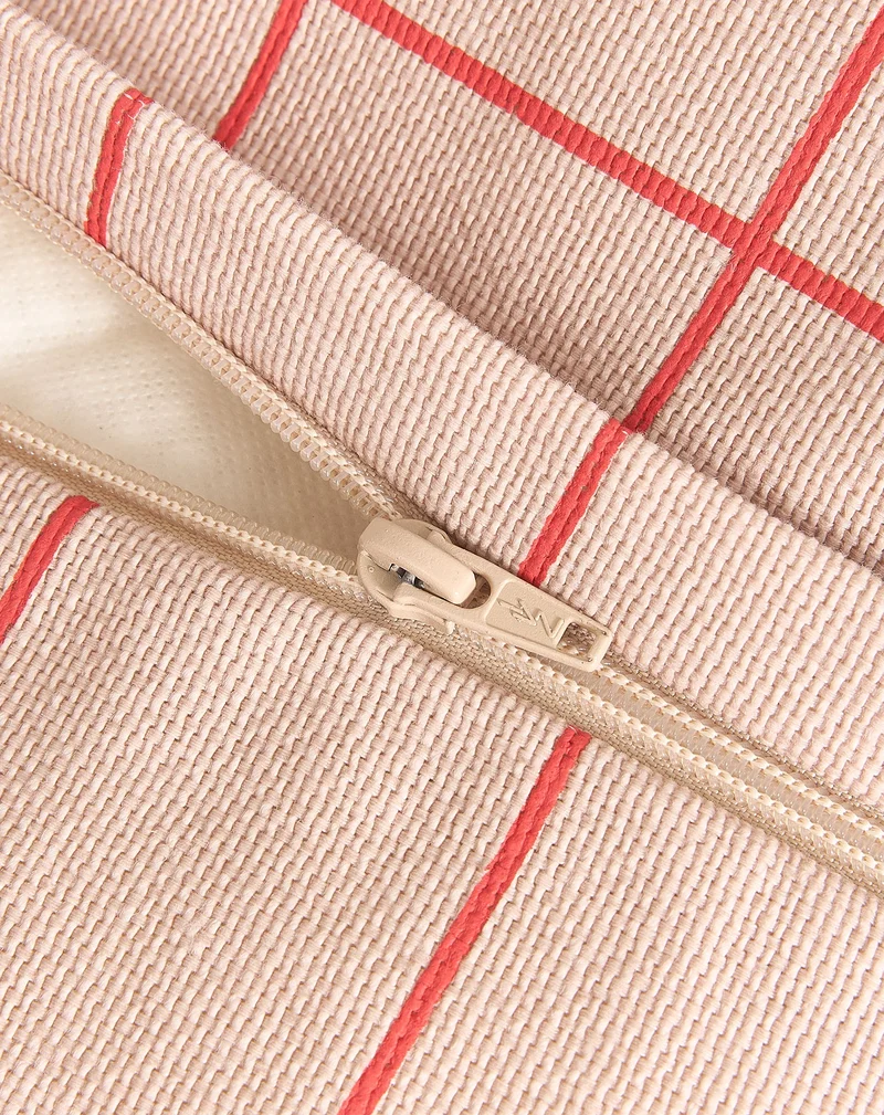 Nobodinoz Sitzsack-Sessel Vibes Kindergrösse Pink Rot kariert