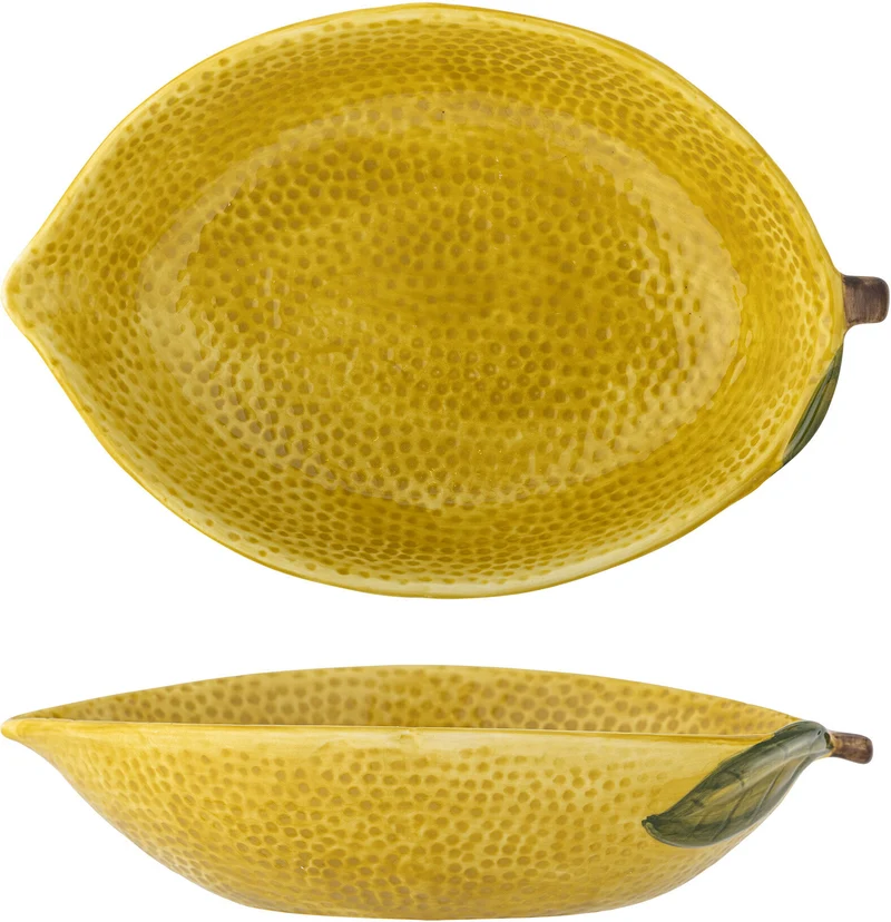 Bol Limone en grès jaune - Bloomingville