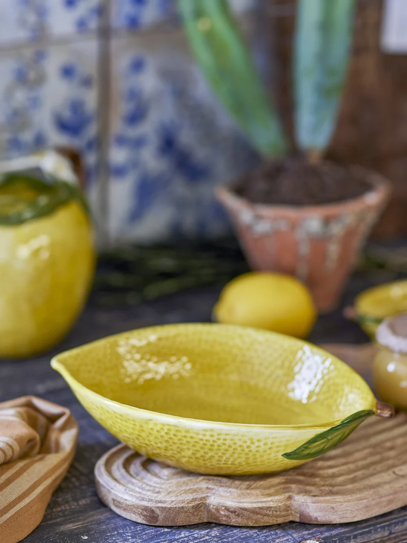 Bol Limone en grès jaune - Bloomingville