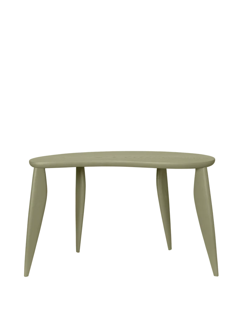Bureau pour enfant en frêne vert 79 x 40,5 x 48 cm Feve - Ferm Living