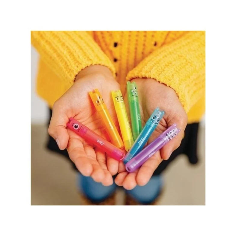 MINI MONSTER SCENTED HIGHLIGHTER PENS - 6 COLOURS
