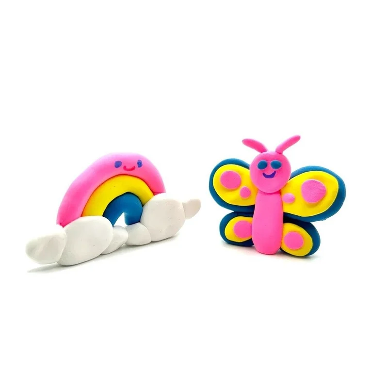 CREATIBLES DIY AIR DRY CLAY KIT - RAINBOW (6 YEARS+)