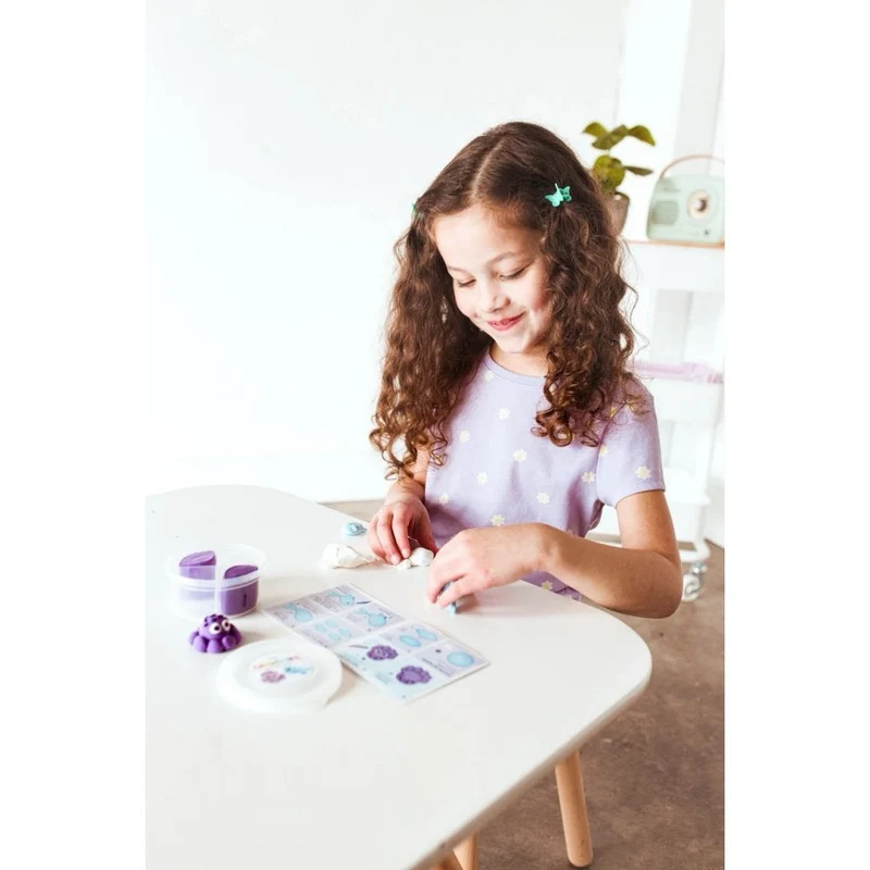 CREATIBLES DIY AIR DRY CLAY KIT - RAINBOW (6 YEARS+)