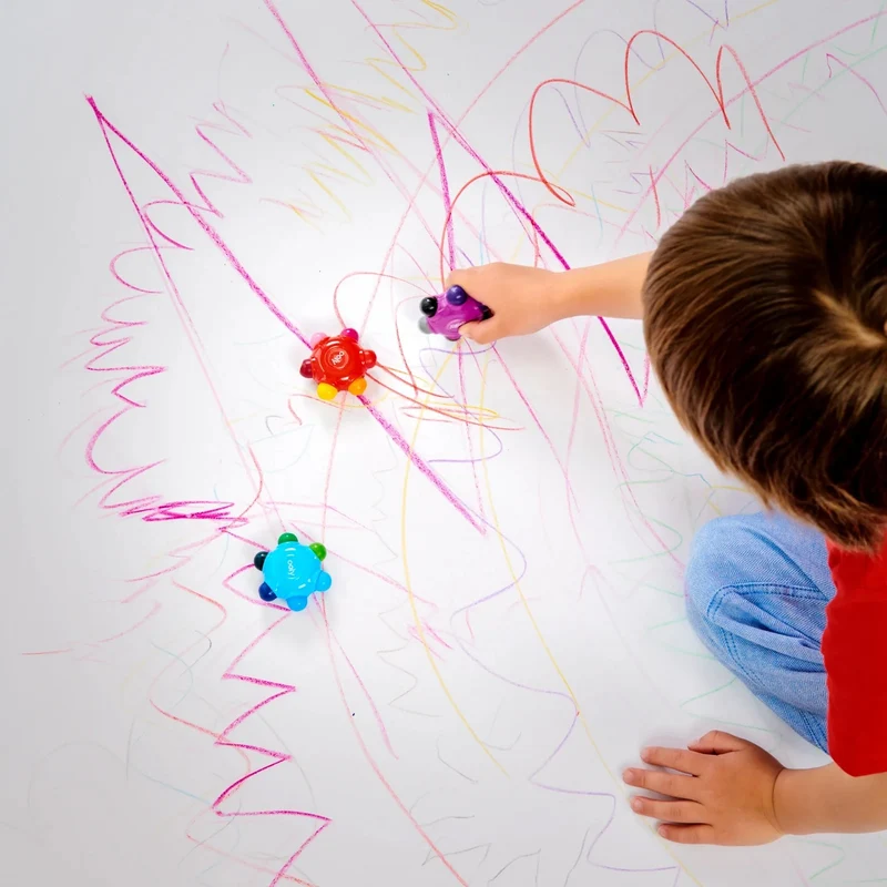 COLOUR BURST GRIP CRAYONS (3 YEARS+)
