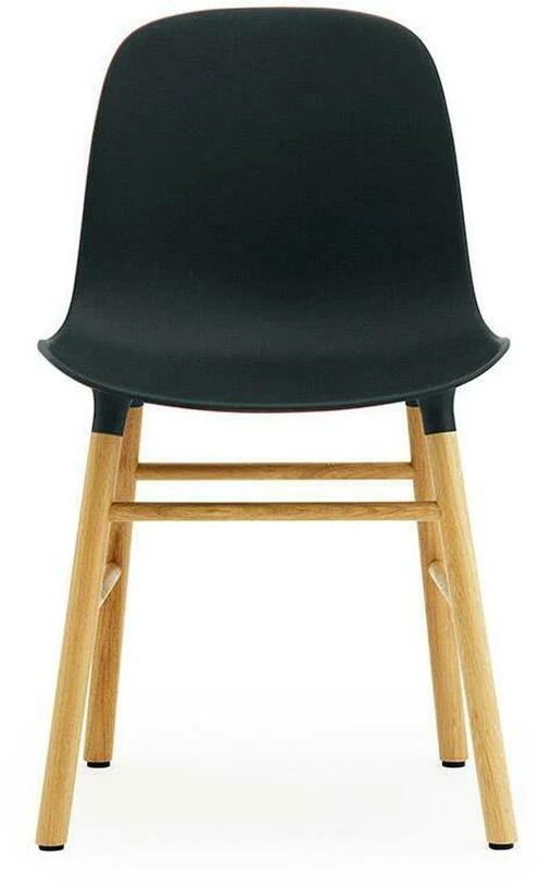 Chaise en chêne naturel et pp vert Form - Normann Copenhagen