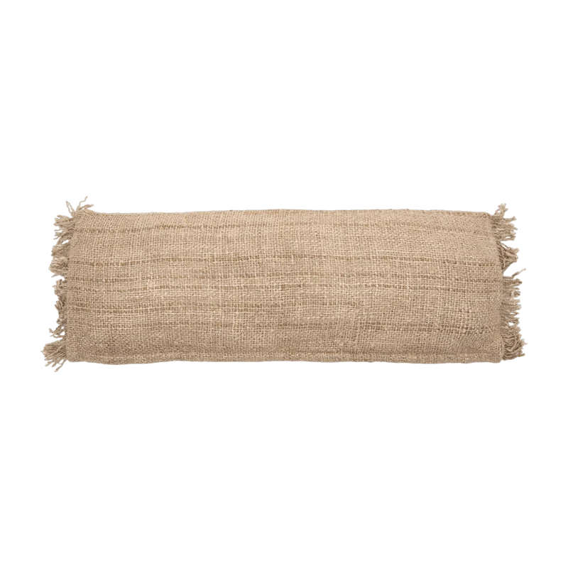 Housse de coussin 35 x 100 cm beige Oh My Gee - Bazar Bizar