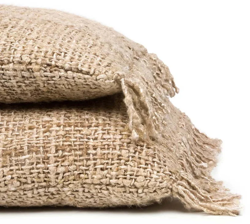 Housse de coussin 35 x 100 cm beige Oh My Gee - Bazar Bizar
