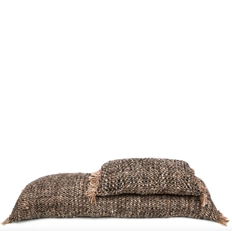 Housse de coussin 35 x 100 cm noir et cuivre Oh My Gee - Bazar Bizar