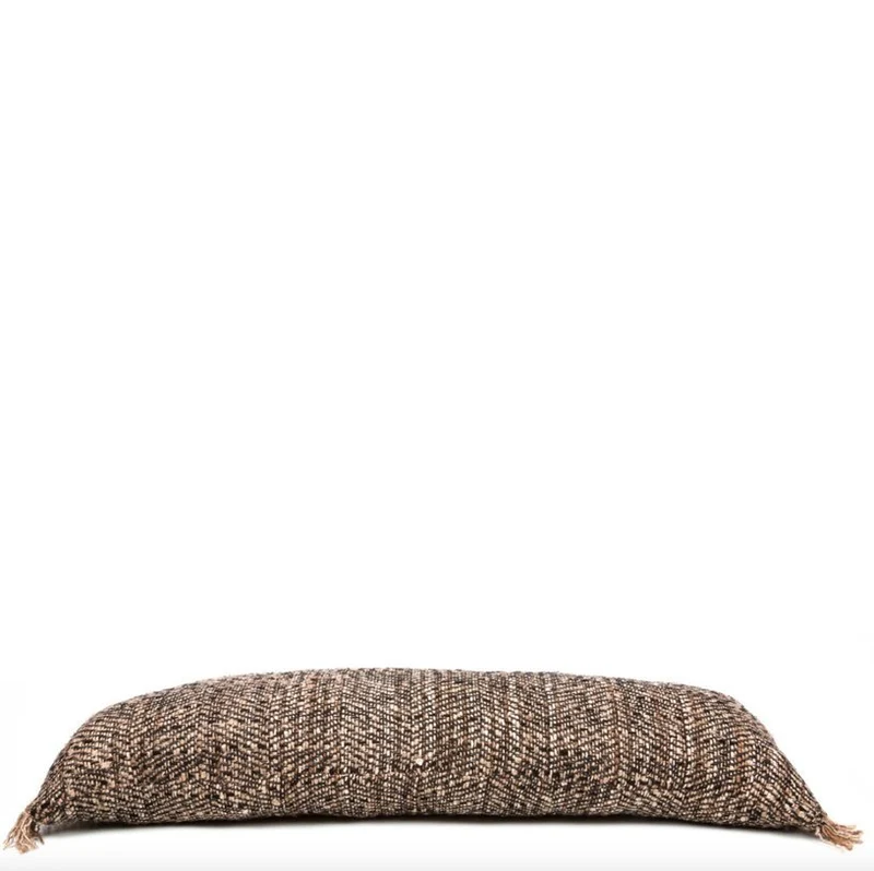 Housse de coussin 35 x 100 cm noir et cuivre Oh My Gee - Bazar Bizar