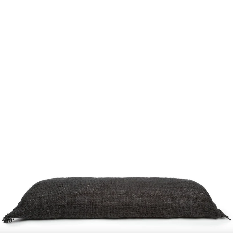 Housse de coussin 35 x 100 cm noir marine Oh My Gee - Bazar Bizar